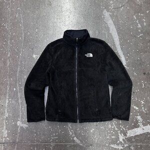 The North Face Osito Soft Fuzzy Full Zip Fleece Jacket Women’s Small Black